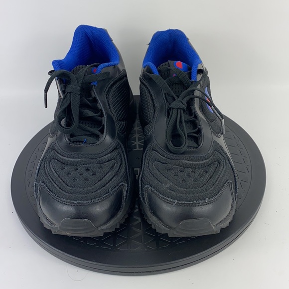 Champion Flex 21 Black/Blue Athletic Shoes Men’s Size 8.5 - Picture 3 of 13